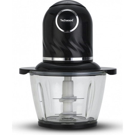 Mini hachoir 300W 800mL 4 lames Noir - TECHWOOD - ROBTHA806TECH
