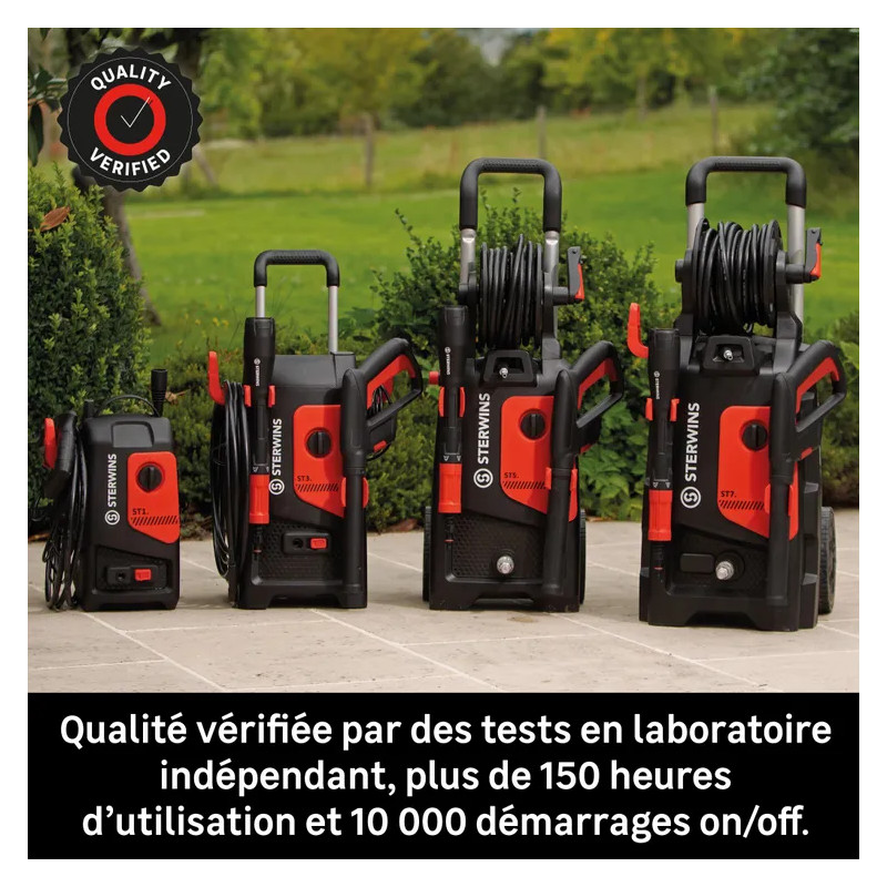 Nettoyeur haute pression électrique ST1 1500W 105 bar(s)