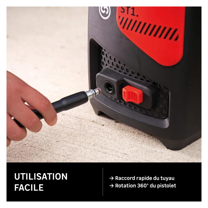 Nettoyeur haute pression électrique ST1 1500W 105 bar(s)