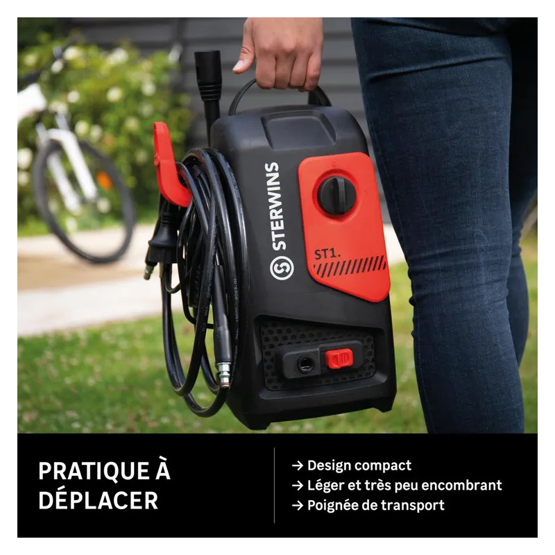 Nettoyeur haute pression électrique ST1 1500W 105 bar(s)