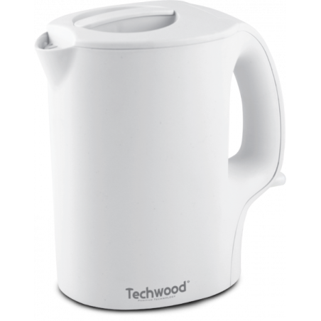 Bouilloire électrique 900W 1L Blanc - TECHWOOD - CAFTB1101TECH