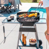 Barbecue charbon de bois Darius noir