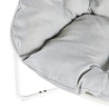 Fauteuil de jardin cocoon blanc
