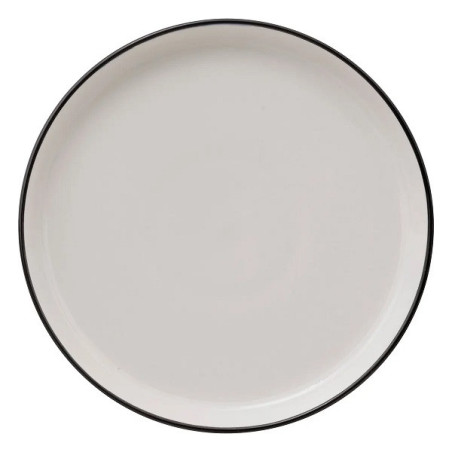 Assiette à dessert Alix D20cm Blanc - SECRET DE GOURMET