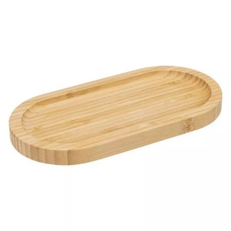 Assiette de présentation en bambou 20cm Naturel - SECRET DE GOURMET