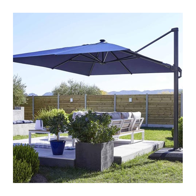 PARASOL SONORA ANTH BLEU 4X3