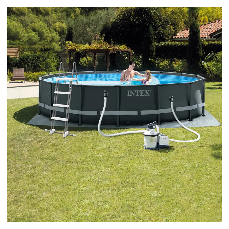 Piscine tubulaire Ultra XTR ronde Diam. 4,88 x H.1,22 m