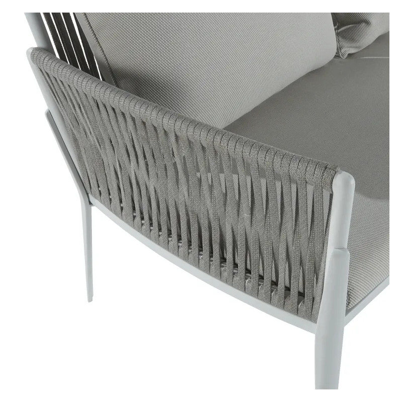 Salon de jardin - HYDRA NATERIAL - Beige - 4 personnes