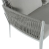 Salon de jardin - HYDRA NATERIAL - Beige - 4 personnes