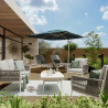 Salon de jardin - HYDRA NATERIAL - Beige - 4 personnes
