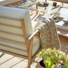 Salon de jardin - BAMBOO NATERIAL - Beige - 4 personnes