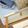 Salon de jardin - BAMBOO NATERIAL - Beige - 4 personnes