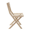 Set pour balcon table et 2 chaises en acacia SOLIS II