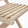 Set pour balcon table et 2 chaises en acacia SOLIS II