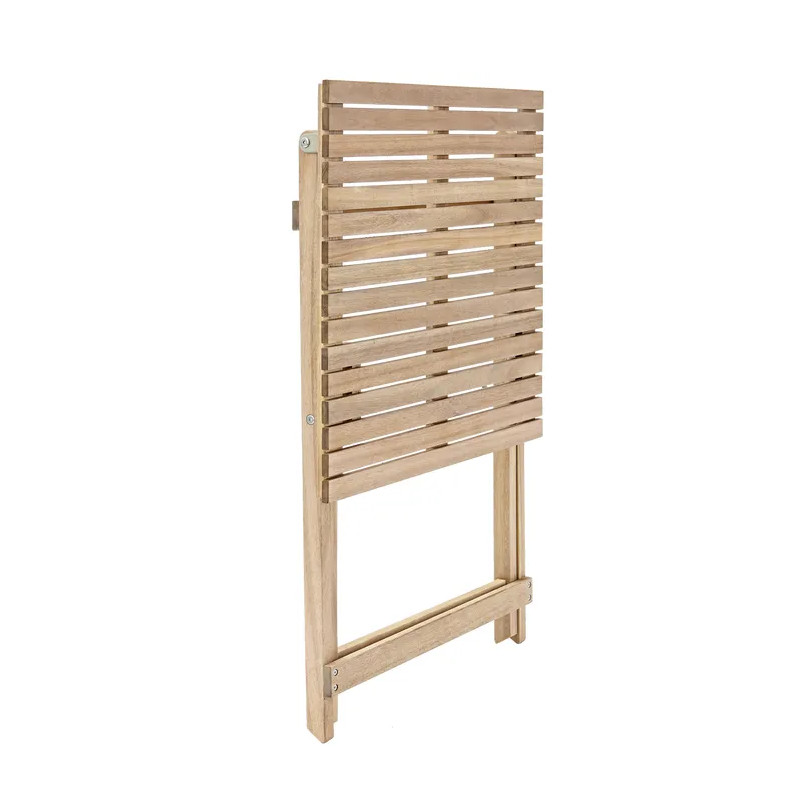 Set pour balcon table et 2 chaises en acacia SOLIS II