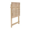 Set pour balcon table et 2 chaises en acacia SOLIS II