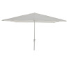 Parasol AURA blanc carré L.285 x l.285 cm