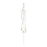 Parasol AURA blanc carré L.285 x l.285 cm