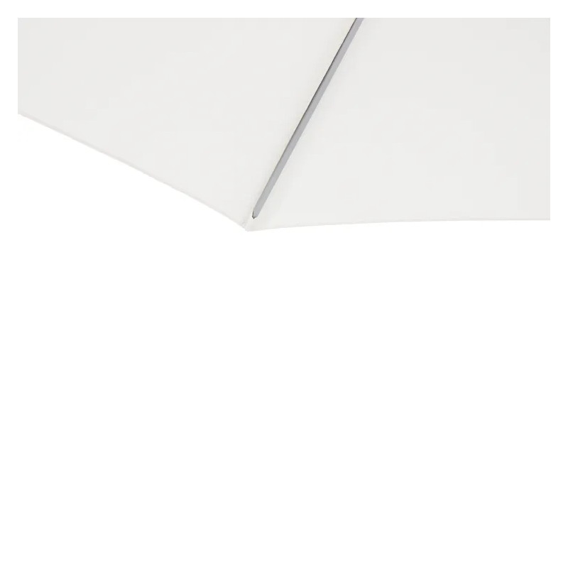 Parasol AURA blanc carré L.285 x l.285 cm