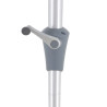 Parasol AURA blanc carré L.285 x l.285 cm