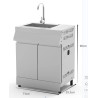 Meuble évier pour cuisine extérieure en acier inoxydable Ilo