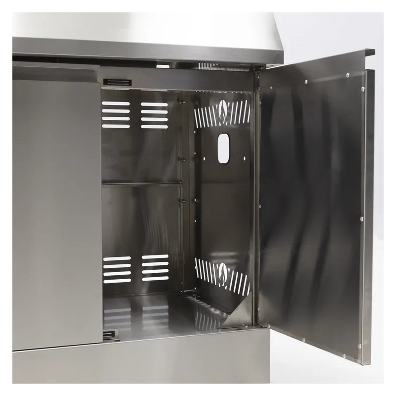 Meuble évier pour cuisine extérieure en acier inoxydable Ilo