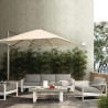 Lot de 2 fauteuils de jardin aluminium LAS VEGAS