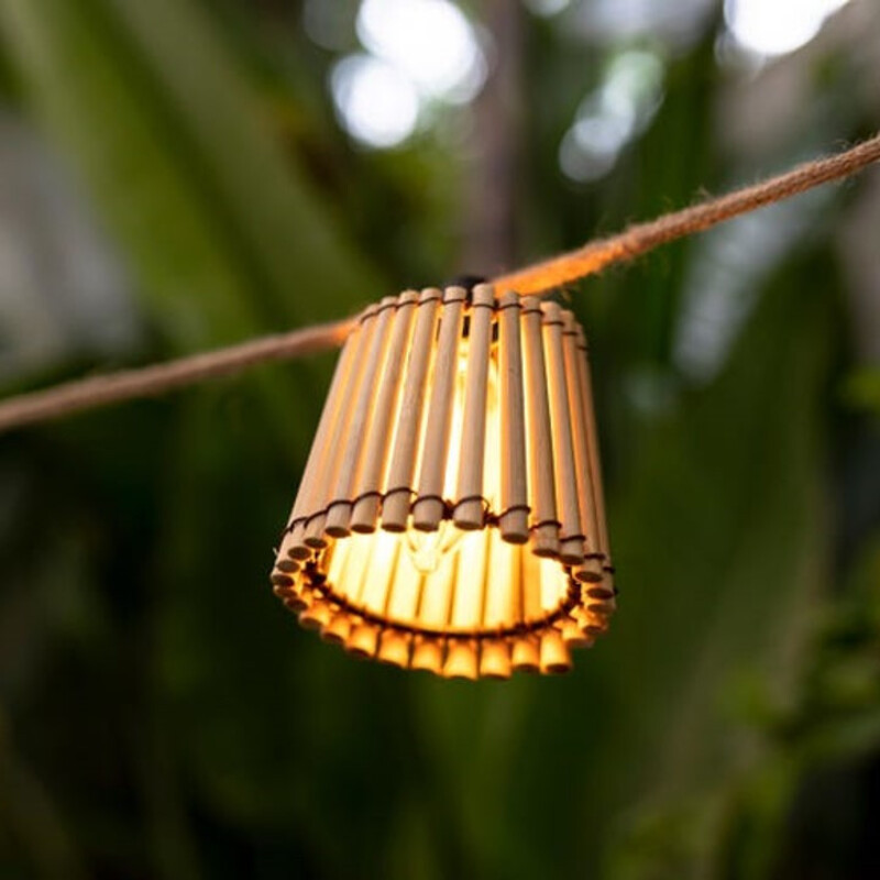 Guirlande extérieure L.8 m 10 ampoules LED OKINAWA - NEW GARDEN