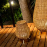 Lampe extérieure rechargeable naturelle SAONA