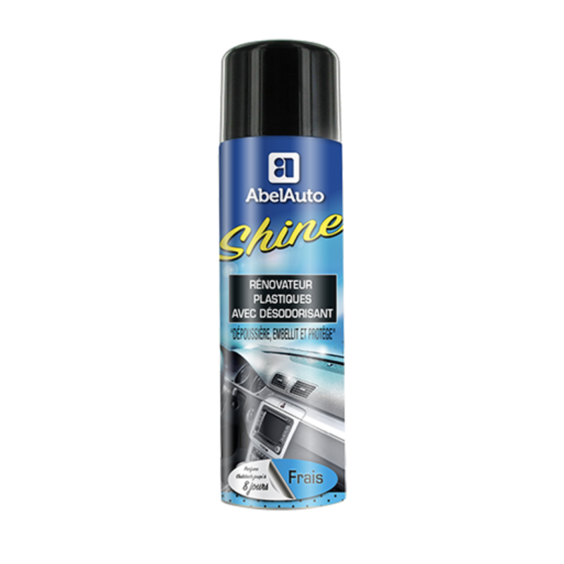 Rénovateur plastiques avec désodorisant frais 500mL - ABEL AUTO - ABE278169