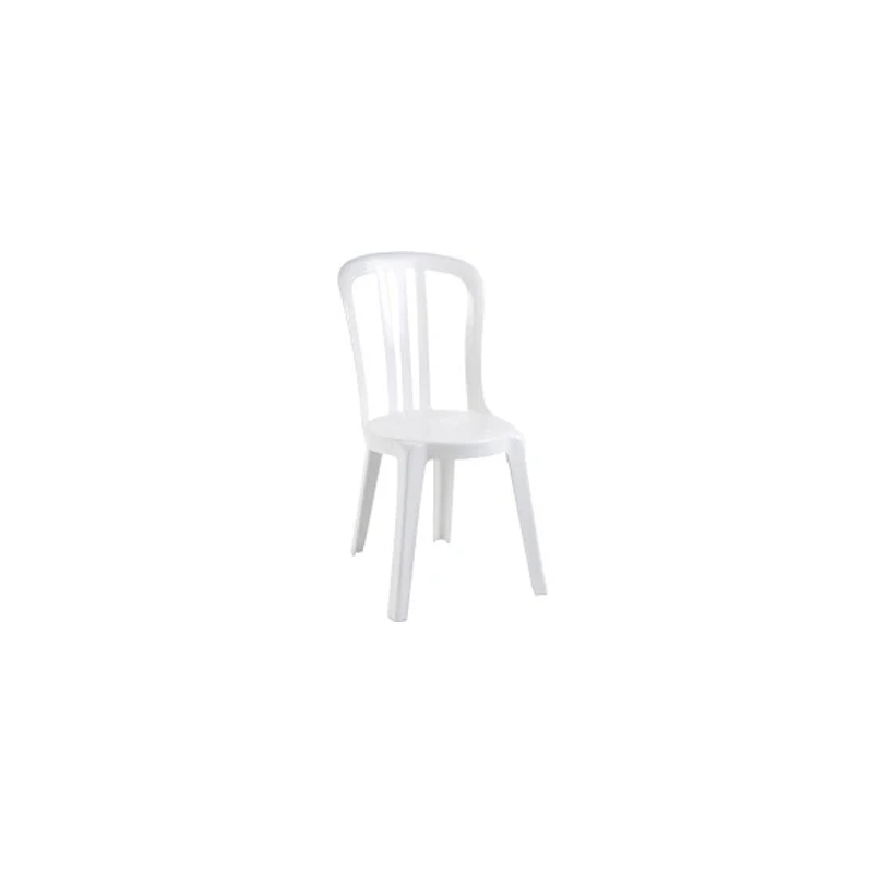 Chaise plastique blanche