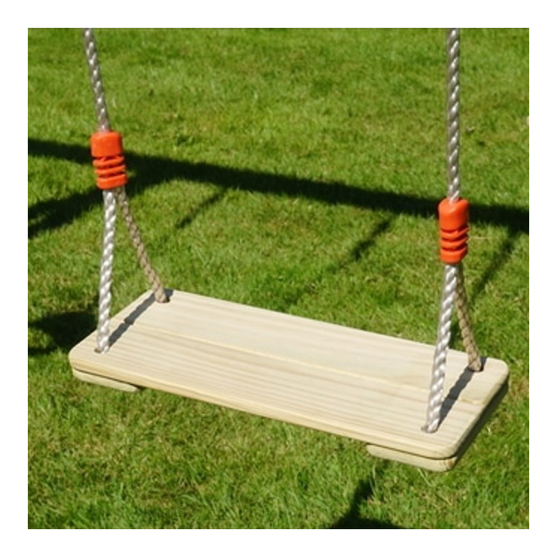 Balançoire en bois pour portique