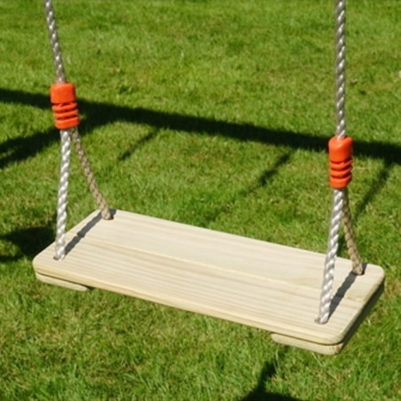 Balançoire en bois pour portique