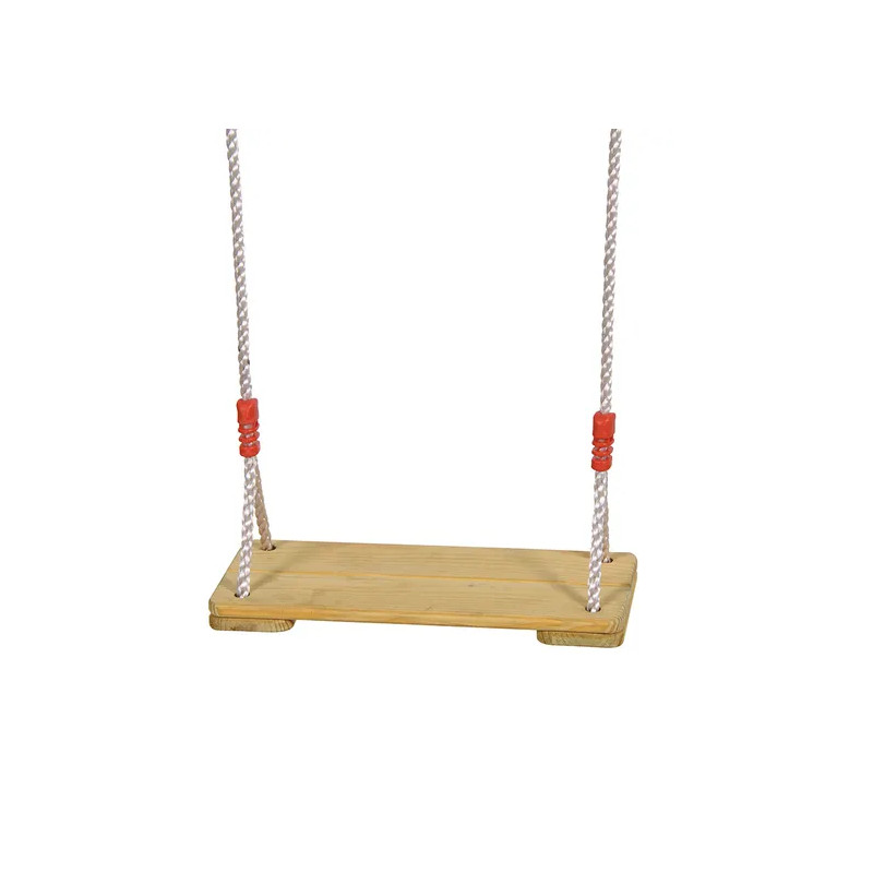 Balançoire en bois pour portique
