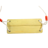 Balançoire en bois pour portique