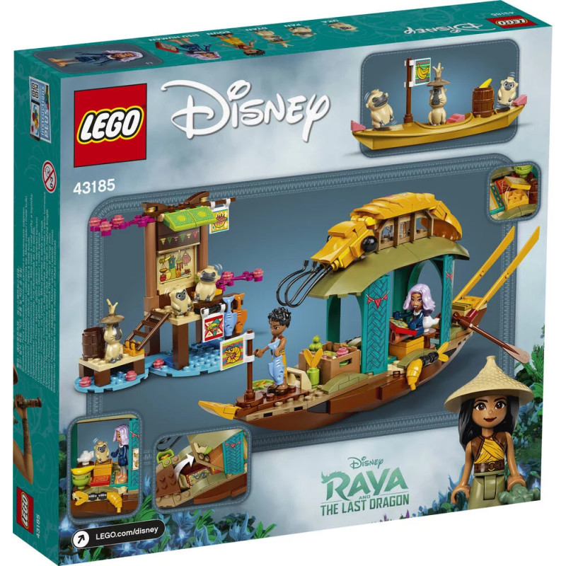 Raya Le bateau de Boun LEGO - Dès 6 ans