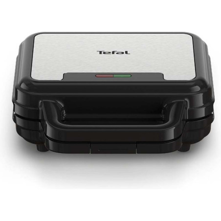 Appareil croque/gaufre/panini 3en1 UltraCompact 700W Noir - TEFAL - SW383D10
