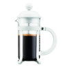Cafetière à piston 3 Tasses Blanc Crème