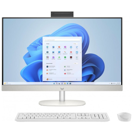 Ordinateur All in One 24" Intel Celeron N100 8/256Go Argent - HP - HP249S1N1EA