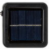 Guirlande 10 boules solaires L.335cm noir