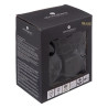 Guirlande 10 boules solaires L.335cm noir