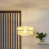 Suspension Palanga en bambou E27 D38cm Naturel