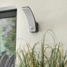 Applique à détection LED intégrée 1500 lm Gris/Argent