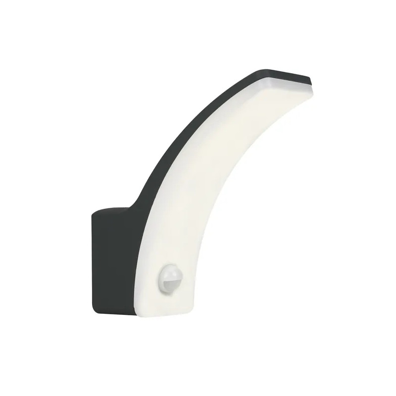 Applique à détection LED intégrée 1500 lm Gris/Argent