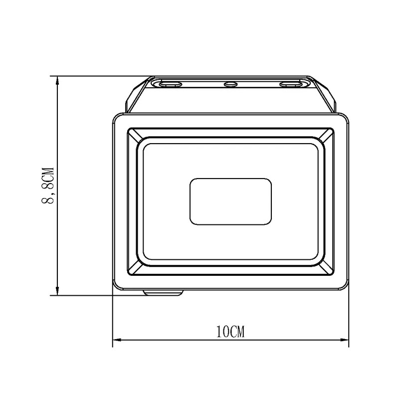 Projecteur LED à fixer 10W 1350 lm anthracite