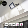Projecteur LED à fixer 10W 1350 lm anthracite