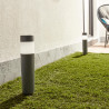 Lot de 2 balises solaires à piquer PRAIA IP44 anthracite
