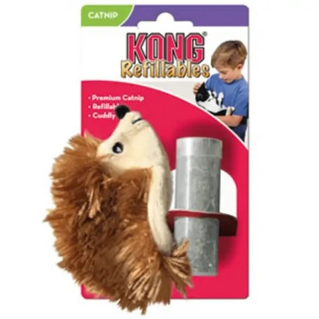 Jouet pour chat refillabe Hedgehog - KONG - KRFH462