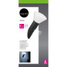 Applique extérieur inox MILDA E27 gris anthracite