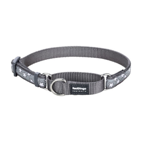 Collier pour chien imprimé semi étrangleur Star taille XS/S Gris - RED DINGO - RCSIESBG607